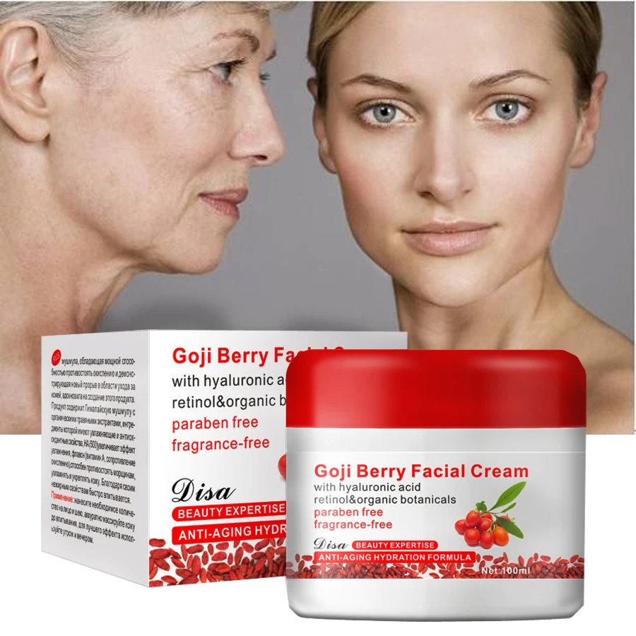 2017 Hyaluronic Acid Goji Cream Goji Berry Facial Cream Medlar Multi Effect Anti Wrinkle Inhibit The Activity Of Tyrosinase 100g цена 2017 Hyaluronic Acid Goji Cream Goji Berry Facial Cream Medlar Multi Effect Anti Wrinkle Inhibit The Activity Of Tyrosinase 100g цены онлайн
