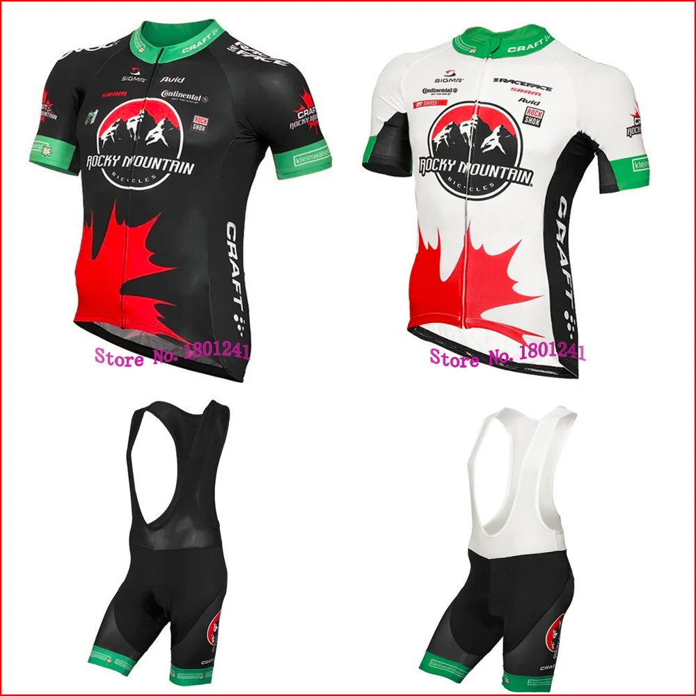 

2016 CANADA cycling jersey green white black new ROAD bicycle bike pro team clothing maillot ropa ciclismo blue gel Mountain