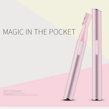 Электрический с крышкой формовочный нож Дамский нож для бровей Триммер для волос леди бритвы для удаления волос устройство для ремонта бровей бритвенное устройство