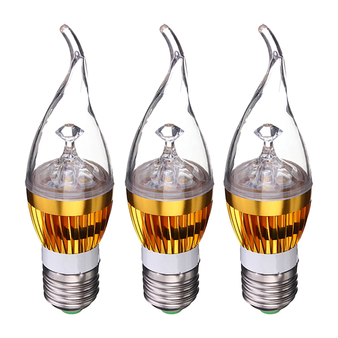 Buy E27 3W Cool White LED Candelabra Chandelier Candle