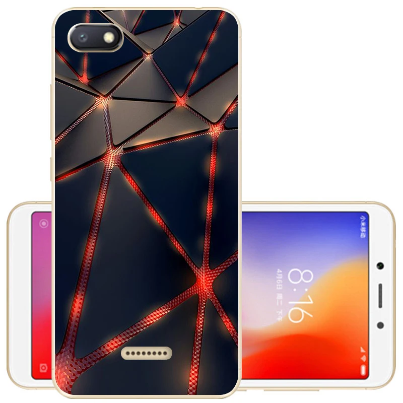 For Xiaomi Redmi 6A Case Redmi 6A Case Soft Silicone Back Cover Phone Case For Xiaomi Redmi 6A Redmi 6 A Redmi6A Redmi6 Fundas - Цвет: 23