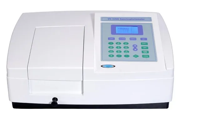 

FREE SHIPPING UV-5200 UV/VIS Ultraviolet Visible Spectrophotometer Single Beam(190-1100nm,+-1nm,0.5nm)