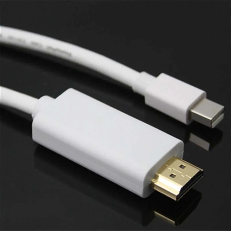 10 قطعة البسيطة عرض ميناء موانئ دبي الصاعقة إلى محول HDMI كابل لجهاز ماكبوك الحبل