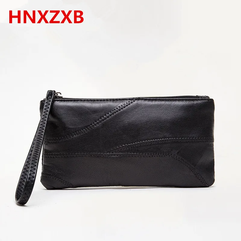 

HNXZXB 2017 New Casual High Capacity men Wallet Lingge Lady Long Day Clutch Wallet High Quality Card Holder Purse for Men 01