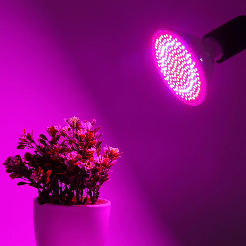 4 шт./лот 200 LED лампа для выращивания растений рассады цветов Гидропоника