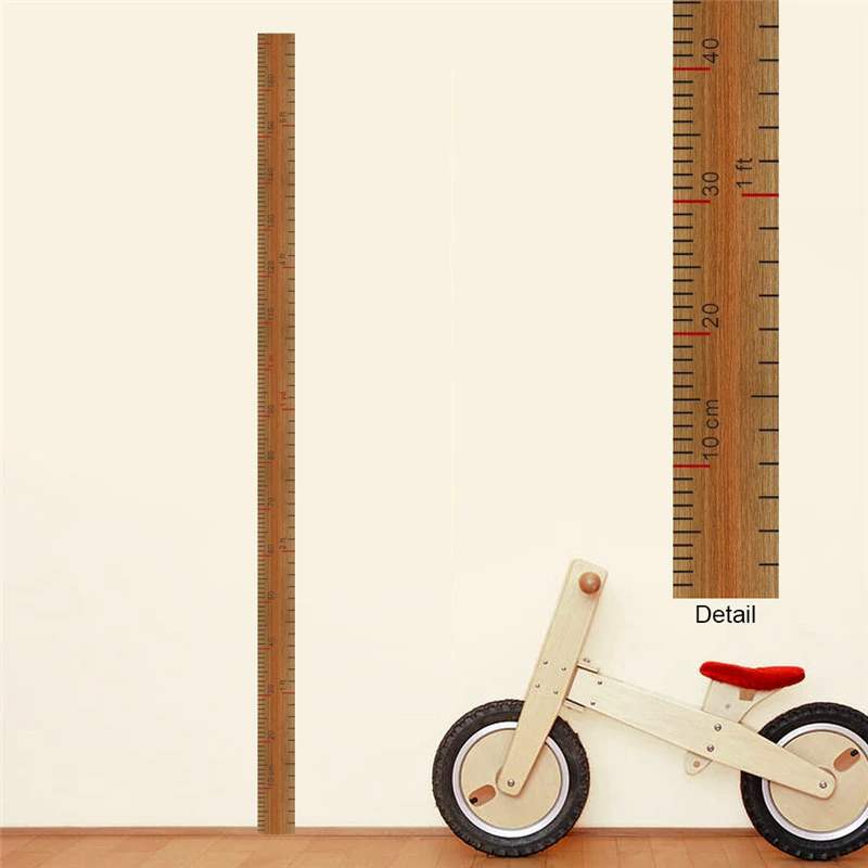 creative ruler design height measure wall stickers for kids rooms decor diy growth chart wall decals pvc poster mural art gift creative ruler design height measure wall stickers for kids rooms decor diy growth chart wall decals pvc poster mural art gift