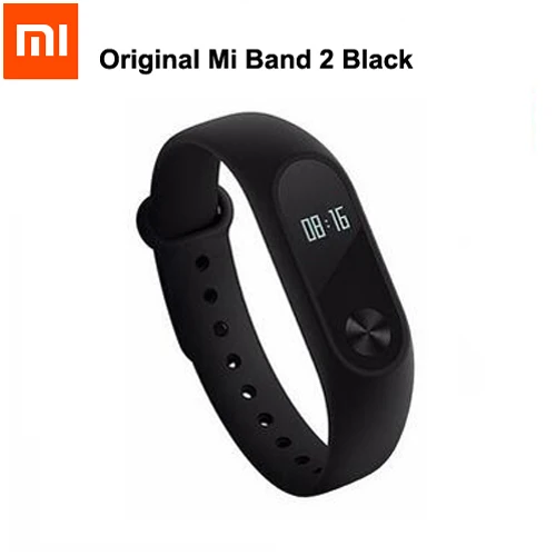 Xiaomi mi Band 3/mi band 2 умный Браслет фитнес-браслет mi Band большой сенсорный экран OLED частота сердечных сокращений сообщения Smartband - Цвет: xiaomi band 2