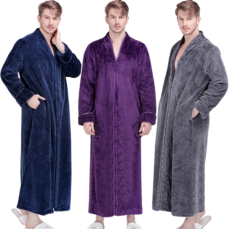 plus size mens dressing gowns