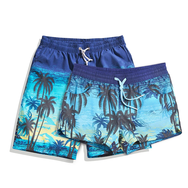 Couple Quick Dry Beach Board Shorts 