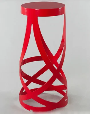 Минималистичная Современная барная мебель модный металлический барный стул популярная личность креативная столовая мебель для дома барные стулья - Цвет: red
