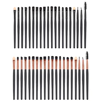 

20pcs Pro Eyeshadow Concealer Eyeliner Blending Eyebrow Eye Lip Brush Makeup Set