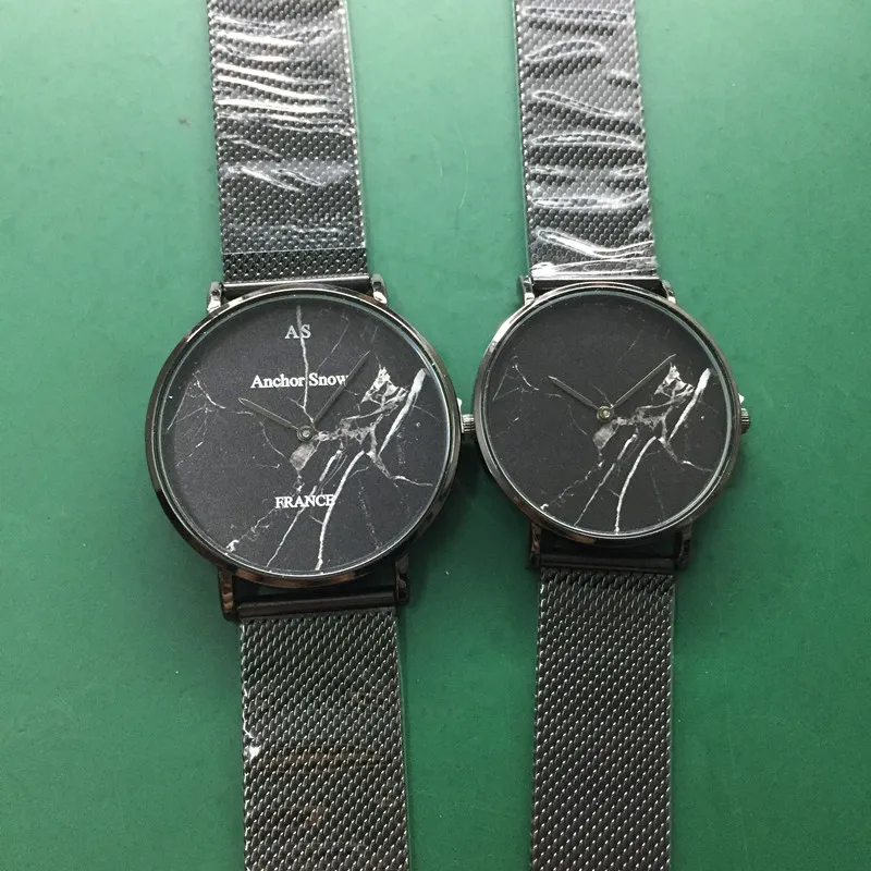 CL014 индивидуальные этикетки дизайн пользовательские часы лицо мужские часы наручные OEM логотип мраморный человек часы водонепроницаемые