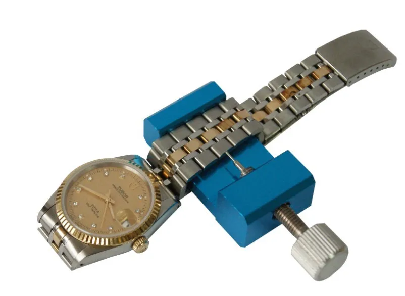 Whole Aluminum Watch Band Adjuster Tool Add 3pcs Spare Pins For Whole Aluminum Watch Band Adjuster Tool Add 3pcs Spare Pins For Bracelet Pin Remover In Repair Tools Kits From Watches On Aliexpress