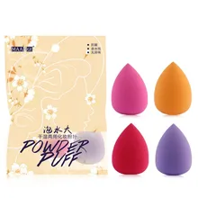 Горячая смешивание красивый макияж инструмент губка для макияжа больше в воде лицо основа Косметическая