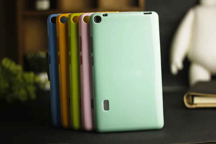 Мягкий чехол накладка из ТПУ для Huawei MediaPad T3 7 0 с Wi Fi версии тонкий Силиконовый