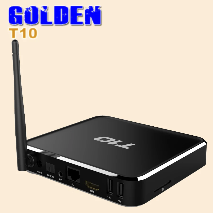 Комплект из 3 предметов, новые T10 S805 quad core Android 5,0 tv box 1 ГБ/8 ГБ 2,4 г Wi-Fi HD 1,4 16,0 T10 android tv box бесплатно по DHL