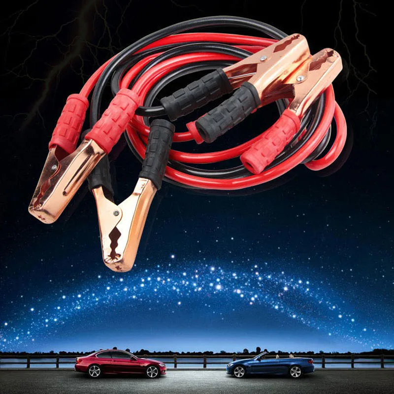 500AMP провод для прикуривания автомобиля батарея линия грузовик внедорожный авто кабели для внешнего запуска Универсальный 2 метра батарея линия костюмы