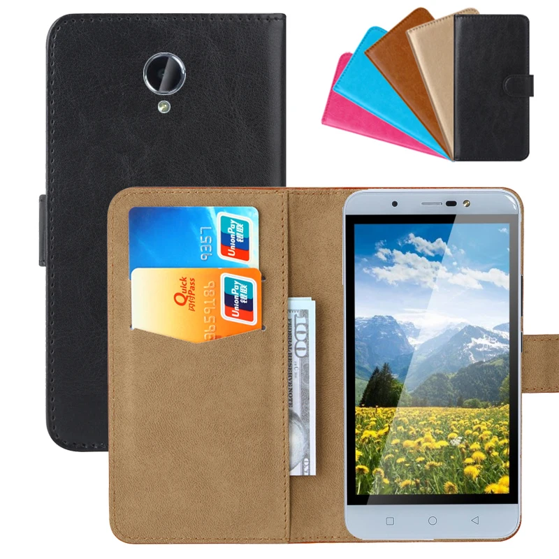

Luxury Wallet Case For Micromax Canvas Power 2 Q398 PU Leather Retro Flip Cover Magnetic Fashion Cases Strap