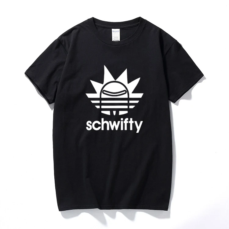 

Rick and Morty T-shirt 2018 New Anime Style Cotton 3D Shirt O-Neck Short Sleeve T Shirt Homme Rick Morty schwifty tees