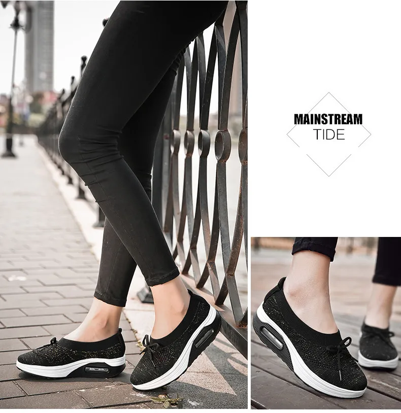 2019 Summer Casual Women Flats Shoes Breathable Mesh Sneakers Shoes Women Slip-on Comfortable Loafers Flats Ladies Shoes (17)