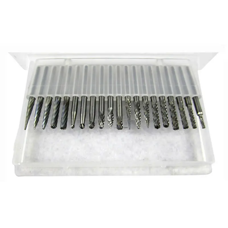 

CNC Engraving Tools 20pcs Milling Cutters Alloy Grinding Tool for CNC Milling Machine