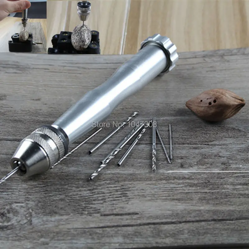 Hand Drill Jewelry Craft Hand Pin Holes Drill Jewelers Drilling Tool