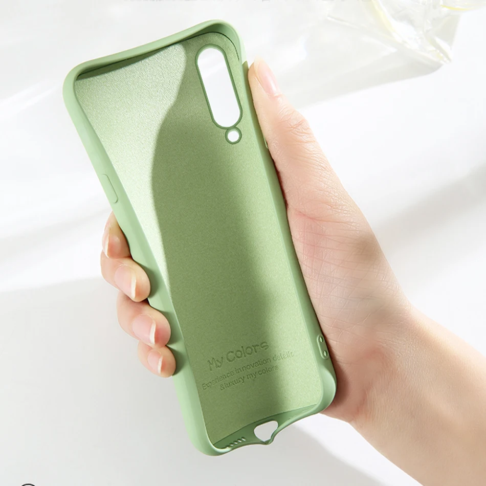 Оригинальные чехлы для телефонов Xiaomi Mi 9 из жидкого силикона чехол SE защитный Mi9