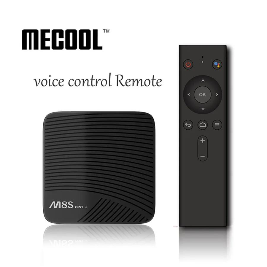 Amlogic S912 4 К Android ТВ коробка mecool M8s Pro L Android 7.1 Телевизионные приставки Поддержка Netflix HD медиаплеер Умные телевизоры коробка 3 ГБ 32 ГБ