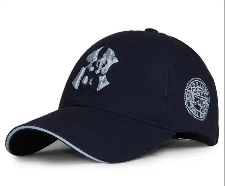 Новинка, мужская и женская кепка для любителей бейсбола, летняя спортивная модная универсальная бейсболка, мужские и женские кепки для защиты от солнца - Цвет: Navy