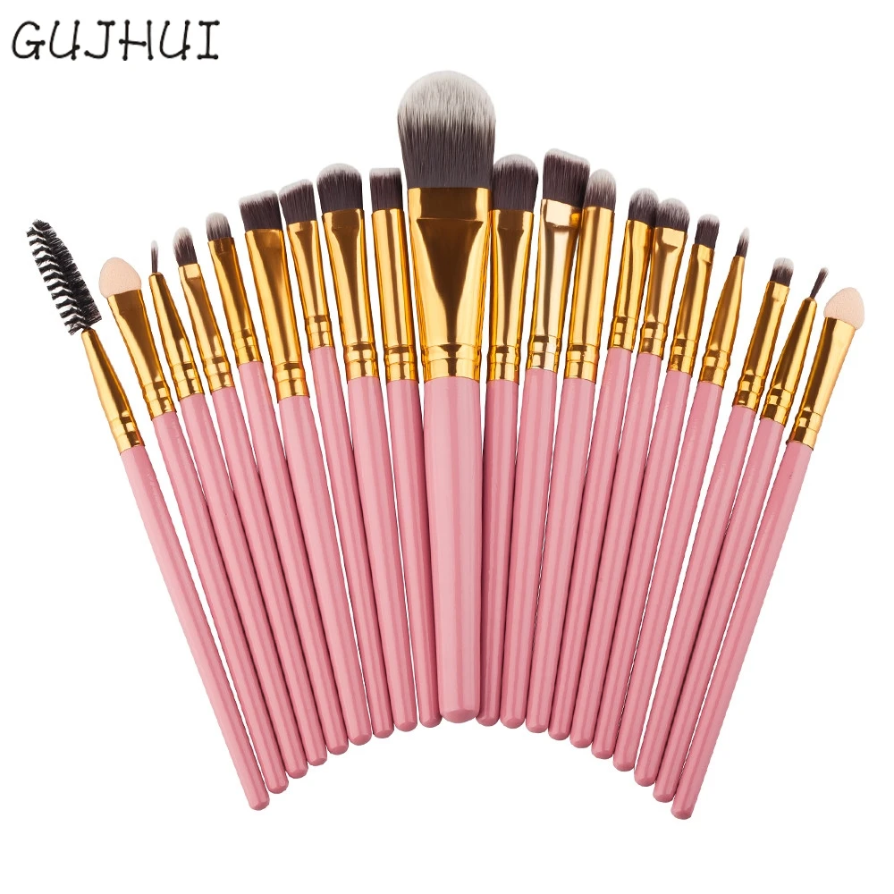 

GUJHUI Professional Makeup Brush Foundation Eyeshadow Blush Concealer Brushes Top Quanlity g61103