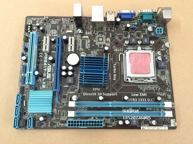 Second Hand For ASUS P5G41T M LX3 Desktop Motherboard For intel G41 Socket LGA 775in