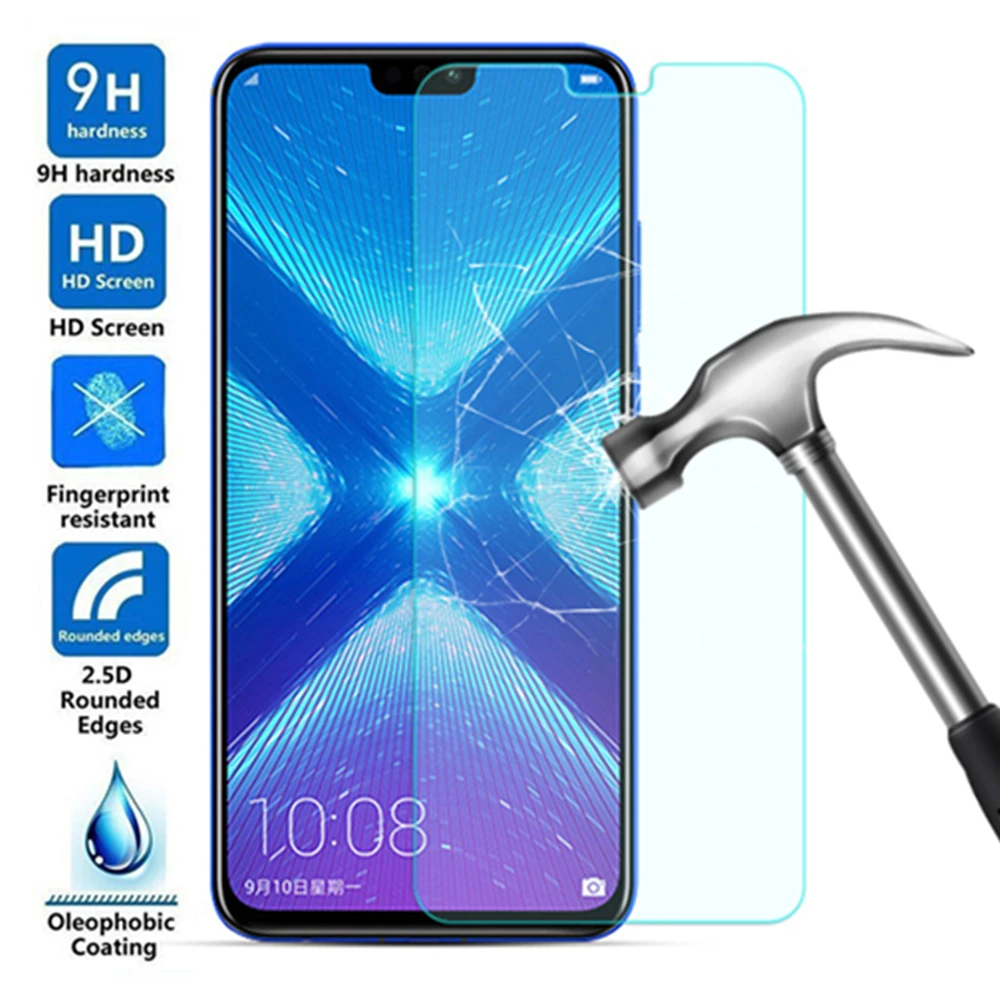 Защитное стекло для honor 8 pro huawei play закаленное 8c 8x 9i note 9 10 lite защитная пленка экрана