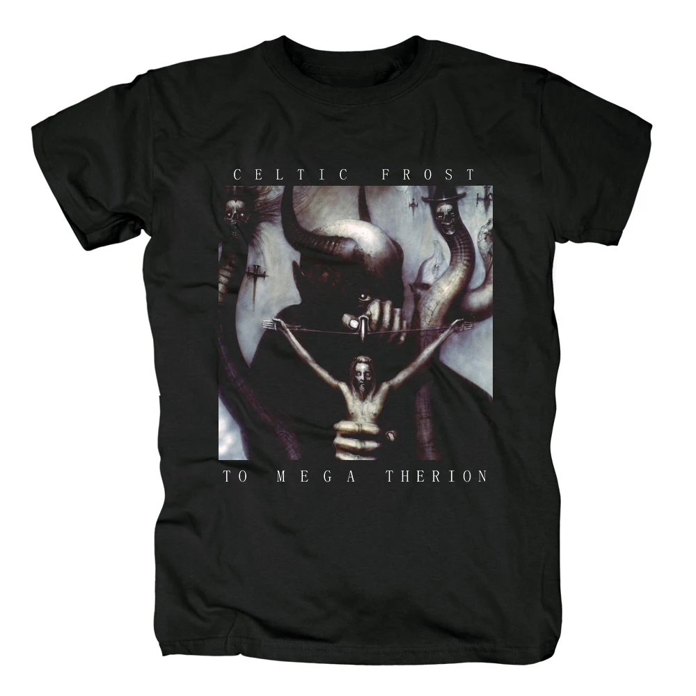 

Bloodhoof Celtic Frost To Mega thrash metal doom metal men's top black T-Shirt Asian Size