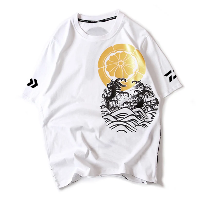 Camisa de Pesca Roupas de Pesca Venda Exclusiva Dawa Antiuv Super Tamanho Roupas Secagem Rápida Verão Manga Longa 2021 7 Esporte e Lazer