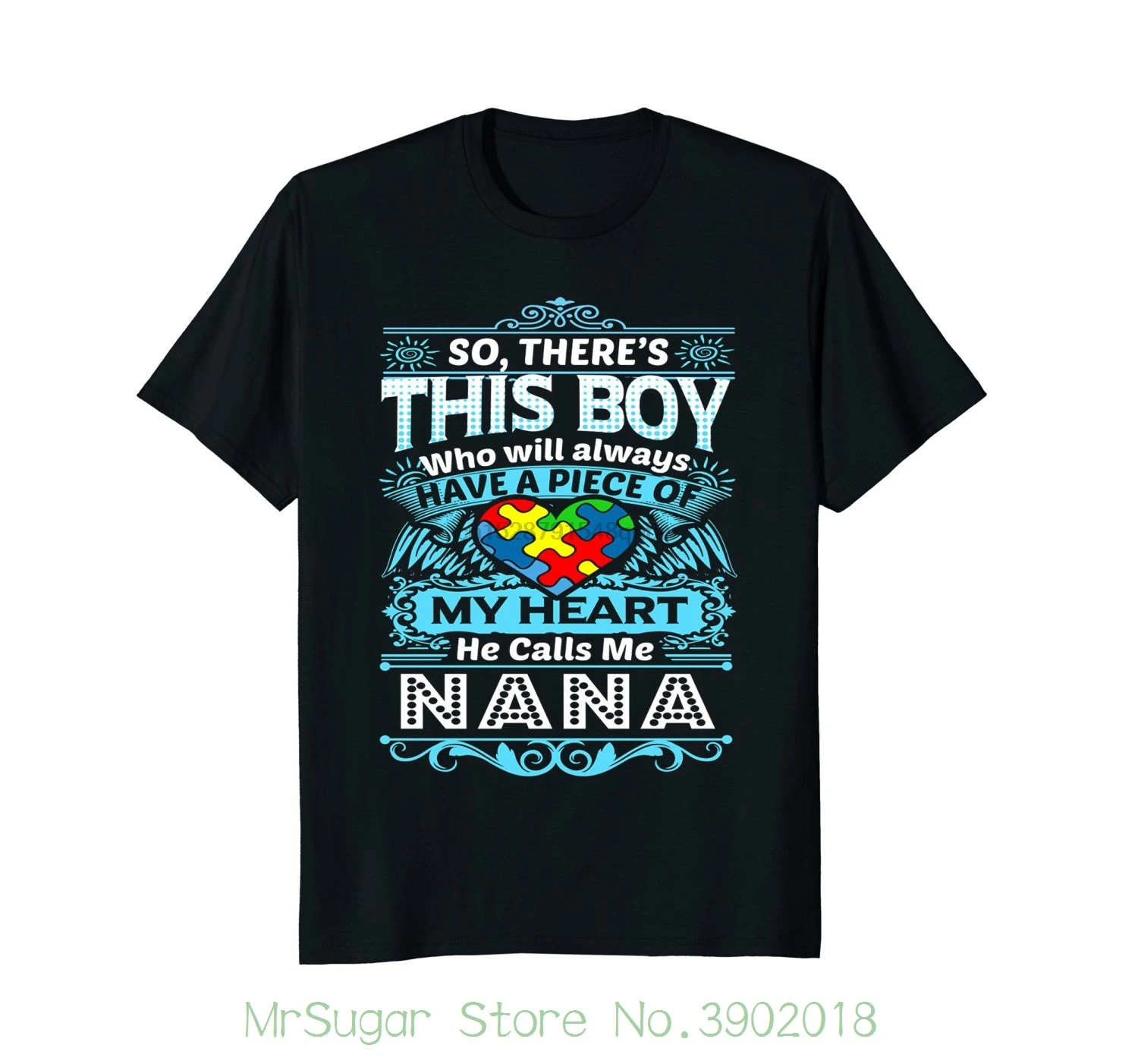 Футболка This Boy - He Call Me Nana Хлопковая мужская футболка с коротким рукавом | Мужская