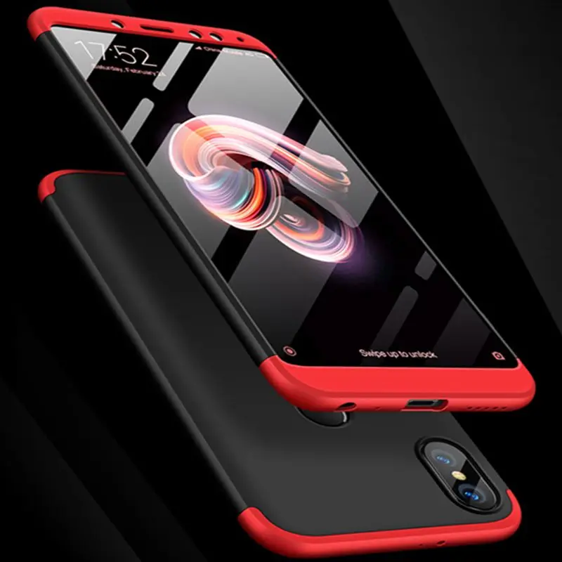 

OLLIVAN Full Cover Case For Xiaomi Redmi Note 5 5A Prime Case 360 Protective Cover For Xiaomi Redmi Note 5 Pro 5 Plus 5A Y1 lite