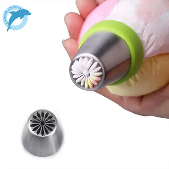 

LINSBAYWU Russian Tulip Icing Piping Nozzles Cake Decoration Tips Baking Pastry Tools DIY