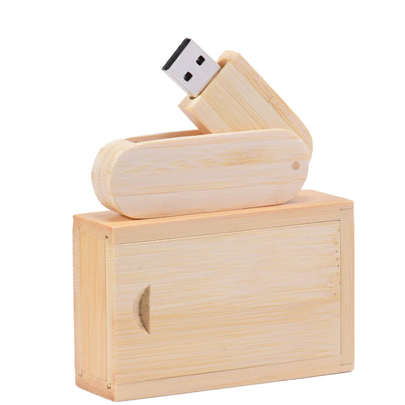 bamboo with box JASTER Логотип Настроить Деревянный Портативный деревянный USB флэш-накопитель ручка привода 4 ГБ 8 ГБ 16 г 32 Гб 64 Гб карта памяти U член свадебные подарки - Цвет: bamboo with box
