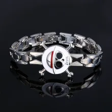 Touirch Anime Jewelry One Piece Bleach Fairy Tail Leather Alloy Bracelet Touirch Anime Jewelry One Piece Bleach Fairy Tail Leather Alloy Bracelet