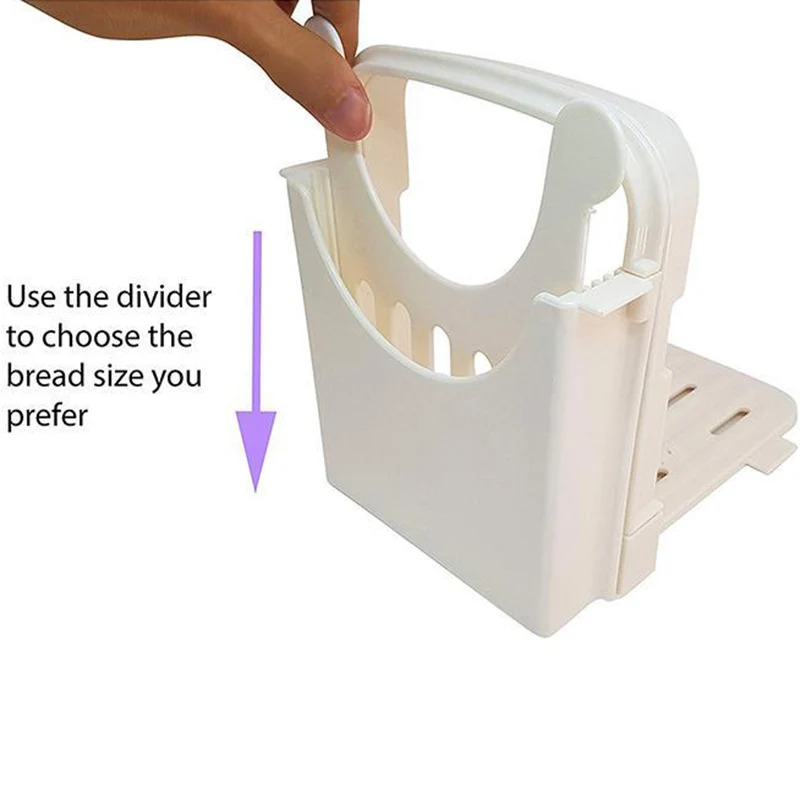 Bakery Tools Cutting Kitchen Tool Bread Slicer Toast Cutter with Cutting Guide Sandwich Maker Slicing Machine Cutter Loaf Toast