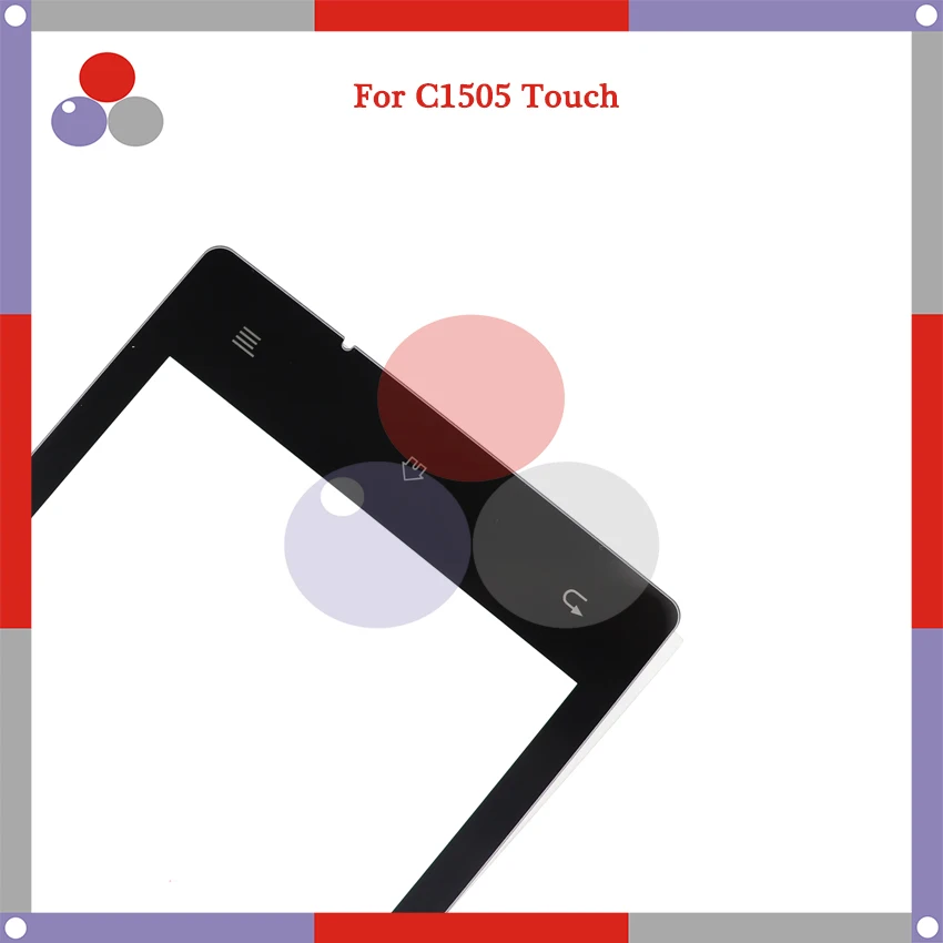 10 шт./лот Высокое качество для sony Xperia E C1505 C1504 C1605 C1604 Сенсорный экран Панель Сенсор дигитайзер внешняя Стекло объектив