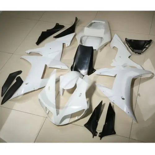 ABS обтекатель комплект кузова обтекатель для Ямаха YZF R1 и YZF-R1 в 2002 2003 неокрашенный Белый ABS обтекатель комплект кузова обтекатель для Ямаха YZF R1 и YZF-R1 в 2002 2003 неокрашенный Белый