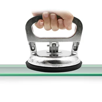 

1pcs Aluminium Alloy Glass Lifter Single Plate Car Suction Cup Dent Puller RemoverVacuum Glass Lifter Mover Dent Repair Puller