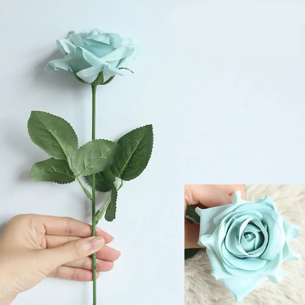 10PCS/Set Roses Artificial Flowers High Quality Rose Wedding Flower Decoration Marriage Shoes Hats Accessories Silk Flower