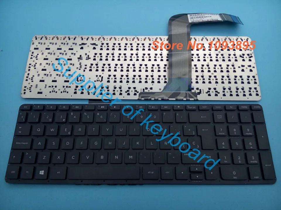 Испанский/Костюмы для латиноамериканских танцев клавиатура для HP 15-p005ns 15-p006ns 15-p007ns 15-p008ns 15-p009n НОУТБУК Испанский клавиатура