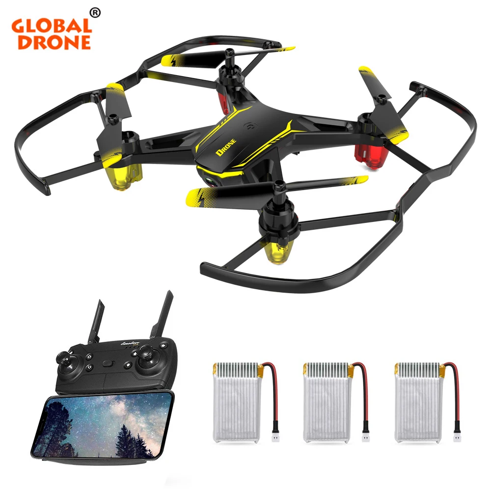 Global Drone GW66 Mini Quadrocopter FPV Drones with Camera RC