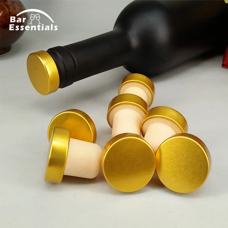 

5pc/lot T-shape Wine Stopper Silicone Plug Cork Bottle Stopper Red Wine Cork Bottle Plug Bar Tool Sealing Cap Corks For Beer