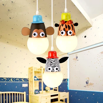 

Novelty Led monkey light for Living room Bedroom Girls kids room chandeliers indoor house mickey mouse pendant lamp fixtures