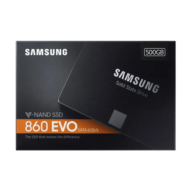 SAMSUNG SSD 860 EVO 250GB 500GB 1 ТБ 2 ТБ Внутренние твердотельные накопители HDD жесткий диск SATA3 2,5 дюймов для ноутбуков настольных ПК