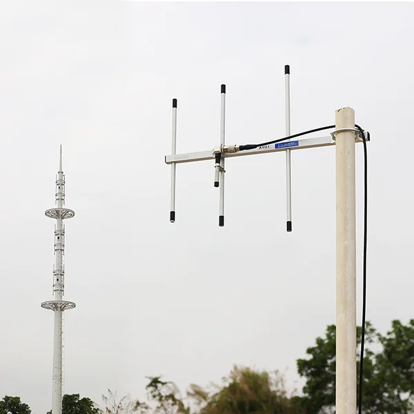 Liga de Alumínio para Rádio em Dois Dbi com Uhf Retevis Ailunce Alto Ganho Uhf Yagi Antena 7 Conector Fêmea Sentidos Walkie Talkie Ay01 13 Cheap Walkie-talkie